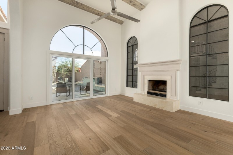 Fireplace in Living Room