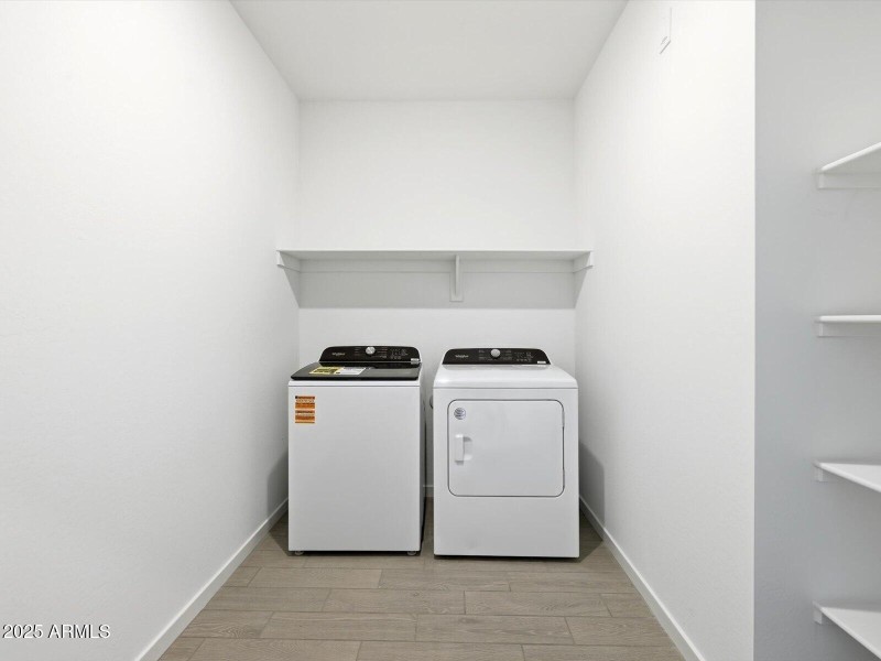 Included Washer & Dryer