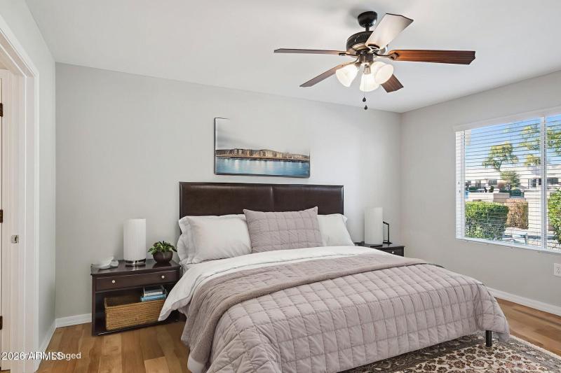 Master Suite- Virtually Staged