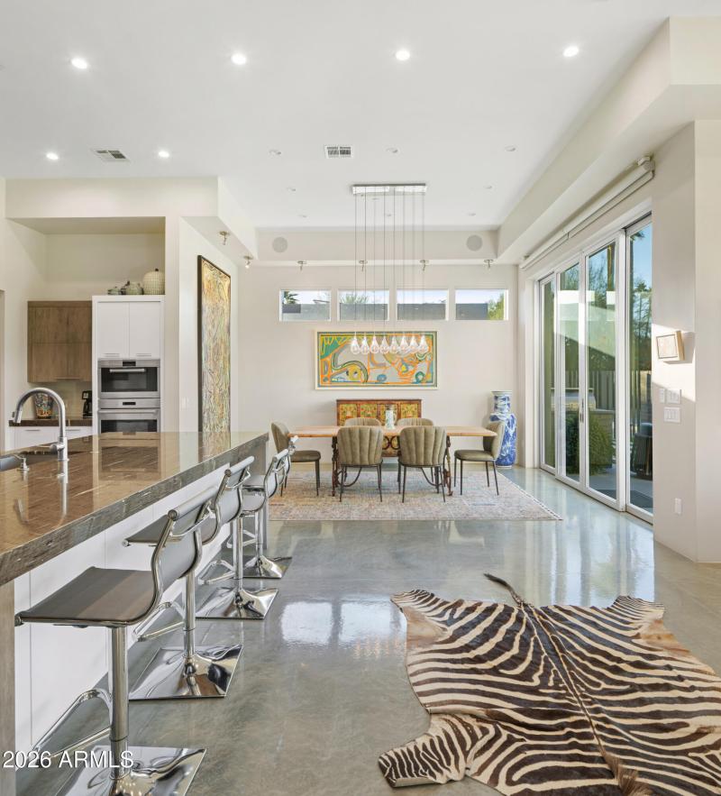Kitchen into Dining