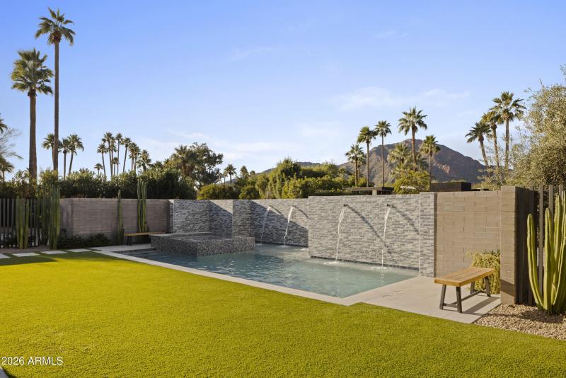 Pool and Water Feature