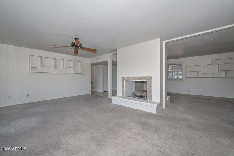 Family Room-Fireplace