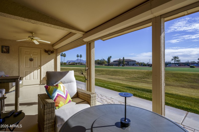 Patio Mountain Views