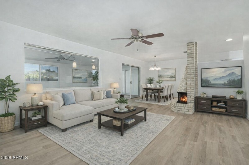 Staged_PhotoLiving Room 1_6051 E Ensenad