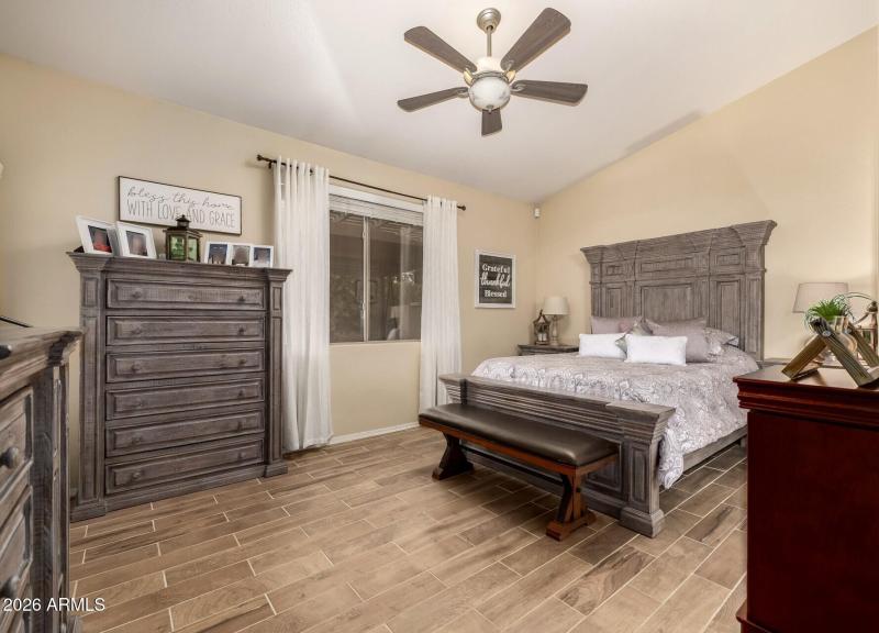 Spacious Master Suite