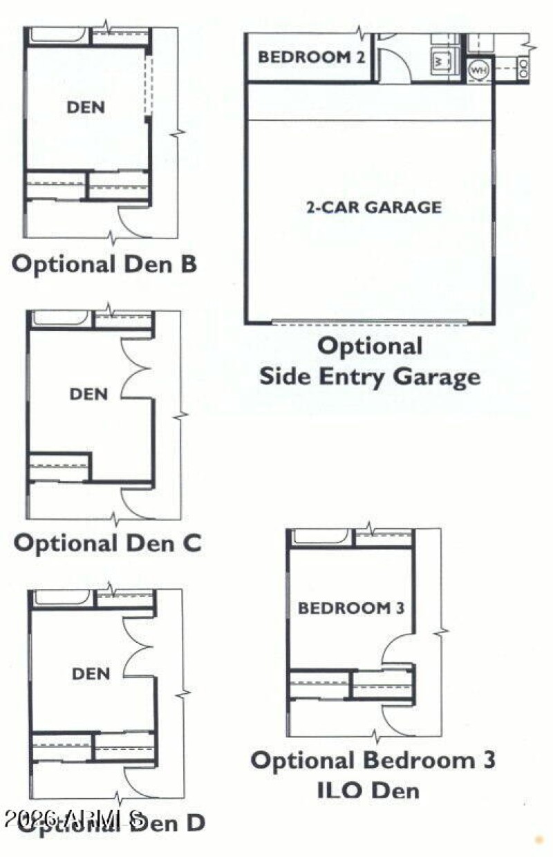 Floor Plan - 3854 E. Flower Street - Opt