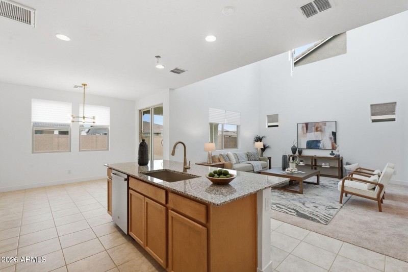 Kitchen - Natural Lighting!
