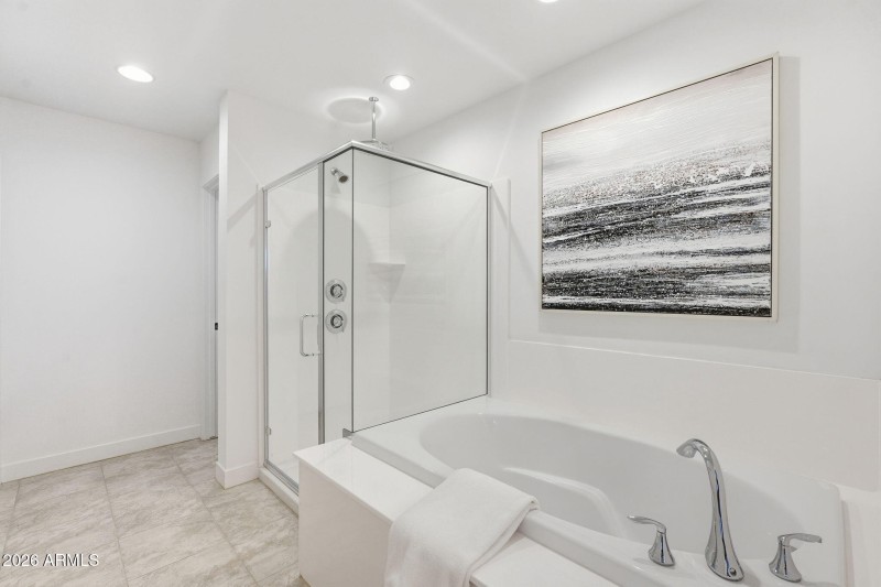 Primary Bathroom - Bathtub & Shower