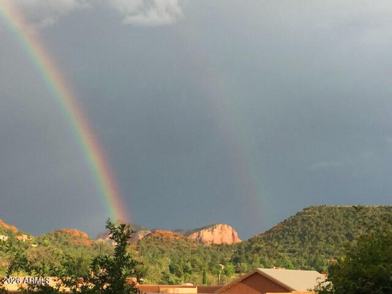 rainbow over Airport Vortex