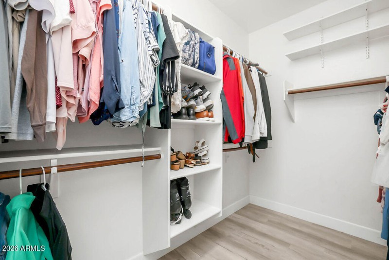 Primary Bedroom Walk-in Closet