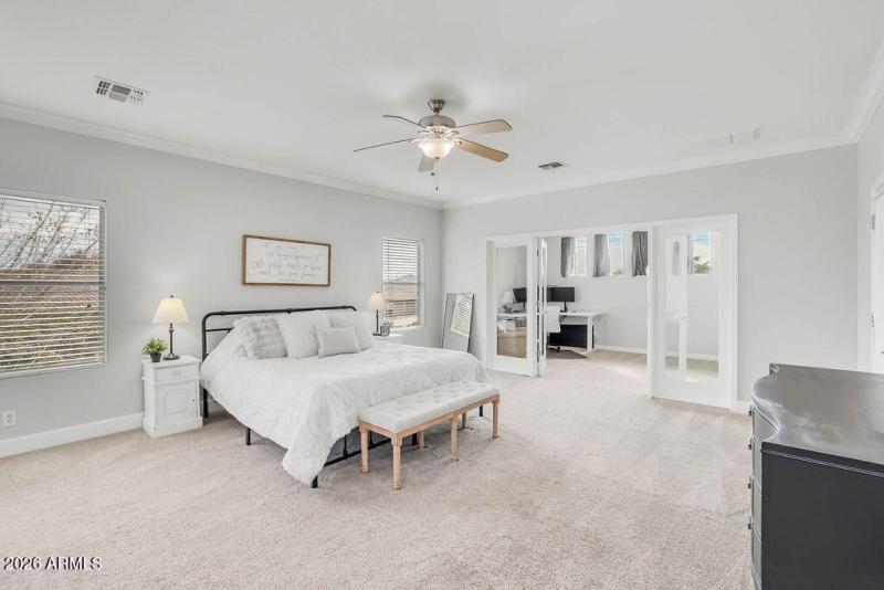 Primary Bedroom to Sitting Area