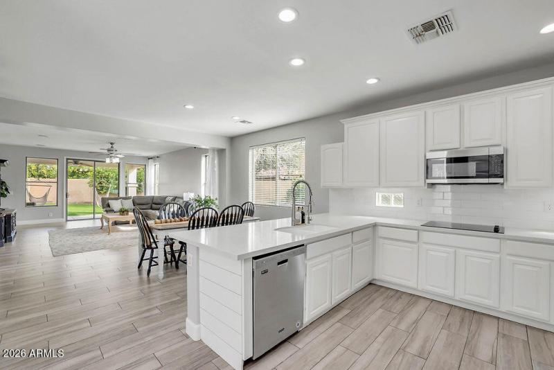 Kitchen to Family Room