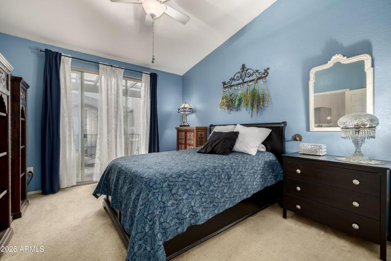 Primary with balcony access