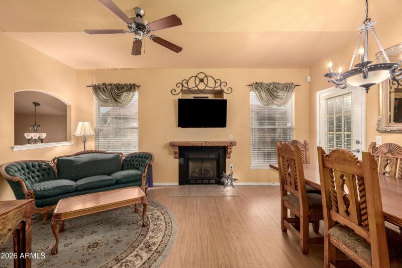 Fireplace paid through HOA