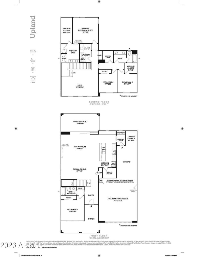 Upland Floorplan