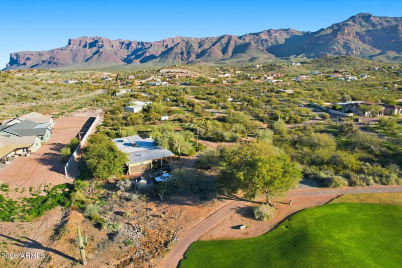 Drone photo, property with views