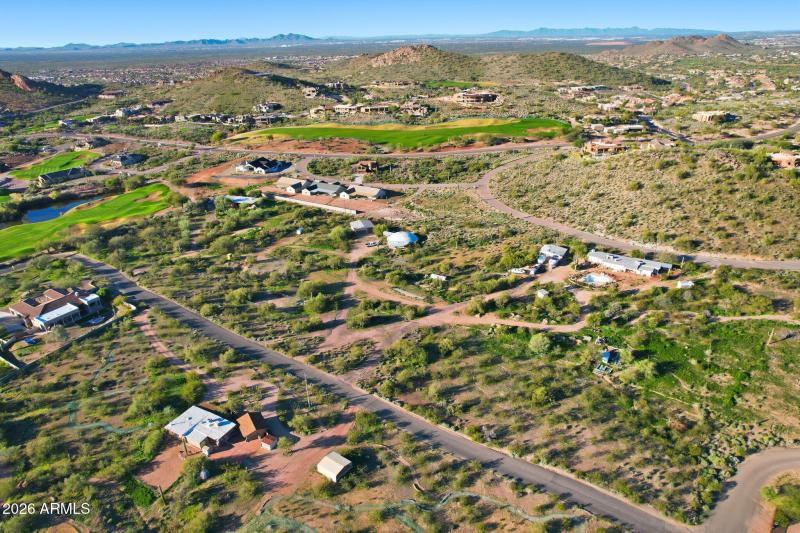 Drone photo, property with views