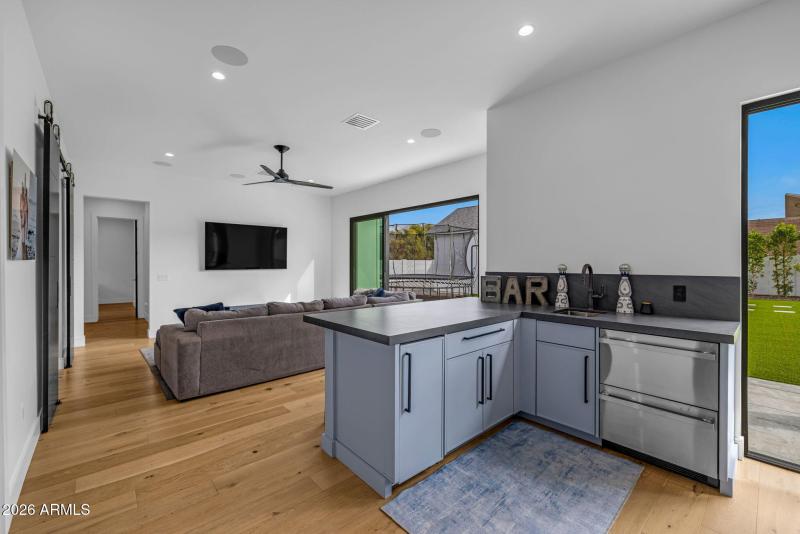 Great Room and Wet Bar