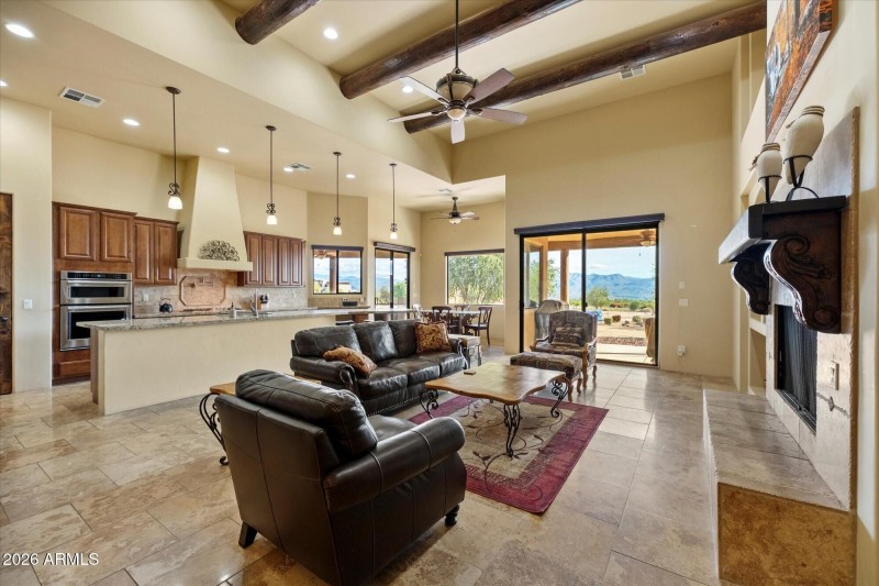 Great Room with Natural Lighting