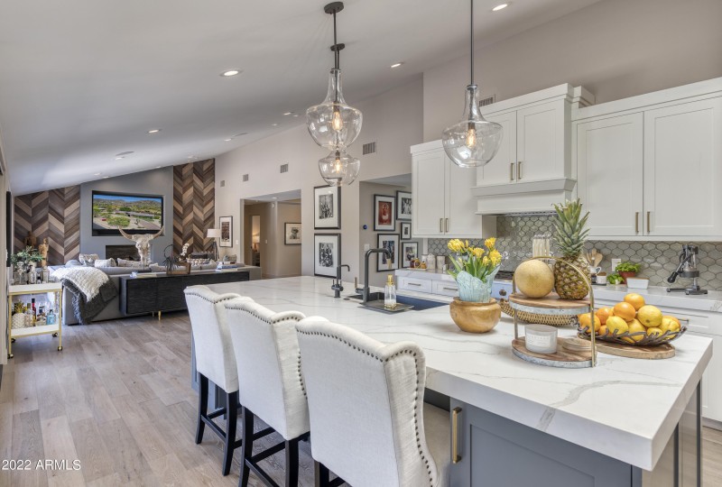Kitchen and great room