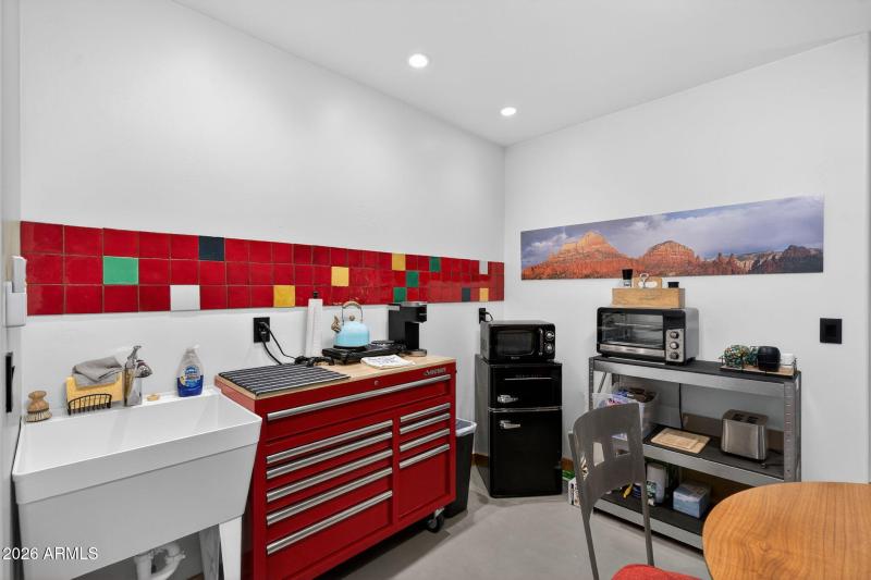 Garage kitchenette
