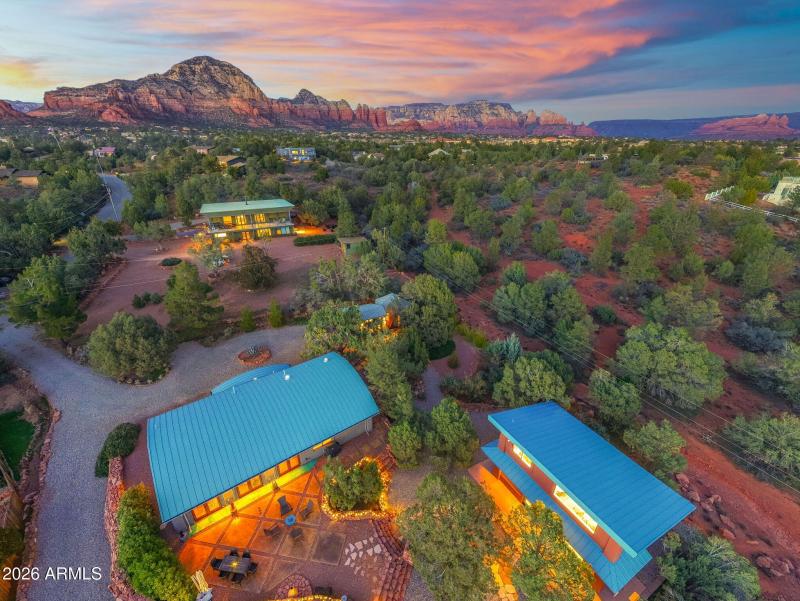 Aerial thunder mountain