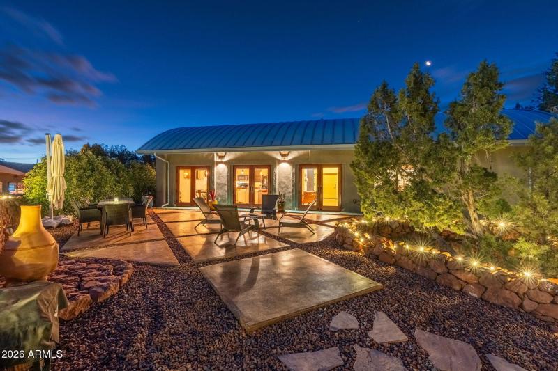 Main house patio