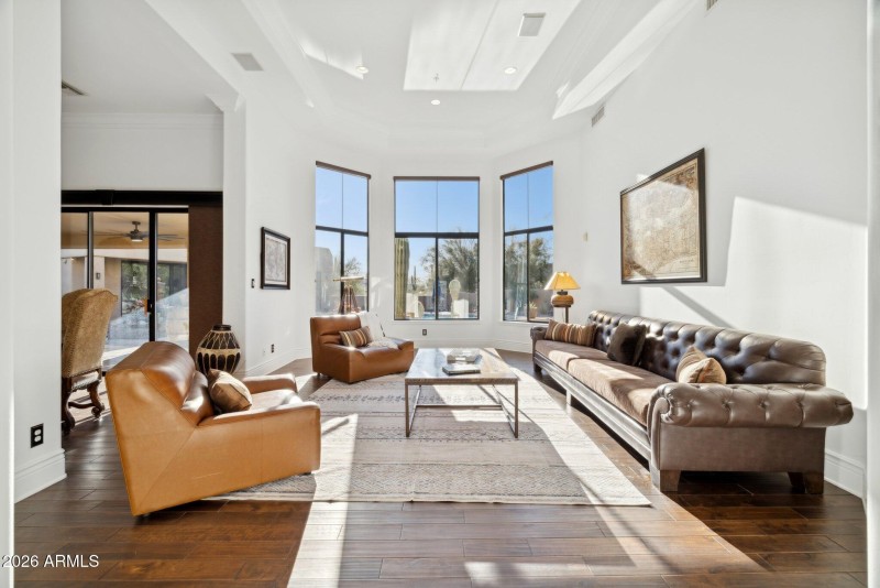 Light and bright formal living room