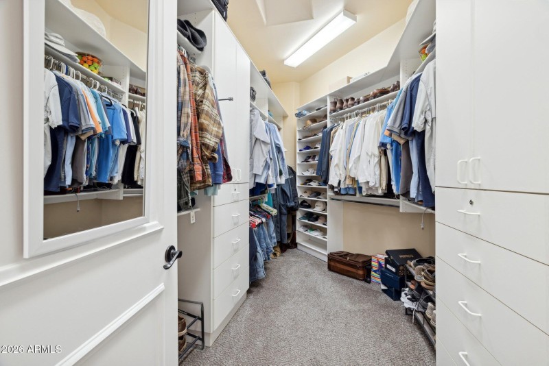 2nd walk-in closet