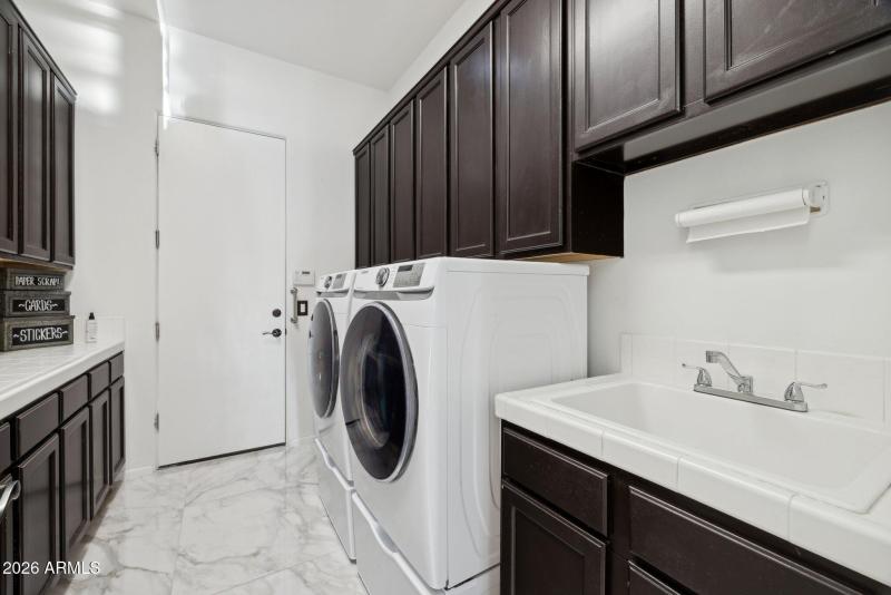 Functional laundry room