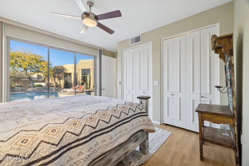 Casita views to the pool