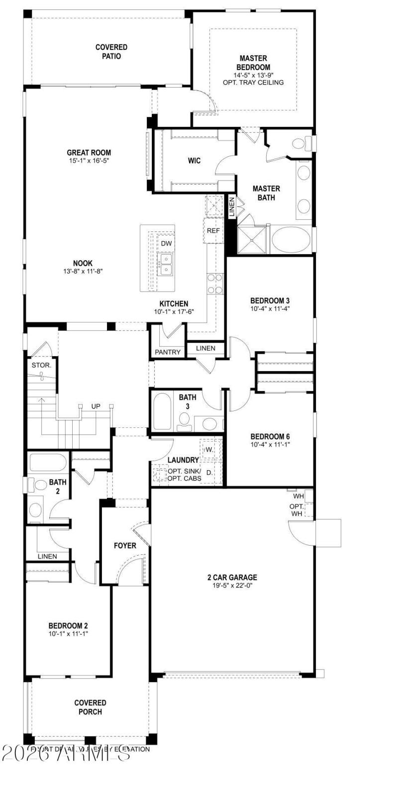 20015 S 230th Place Lower Level Floorpla