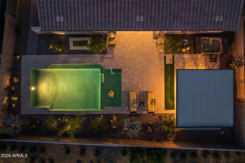 Overhead View-Backyard