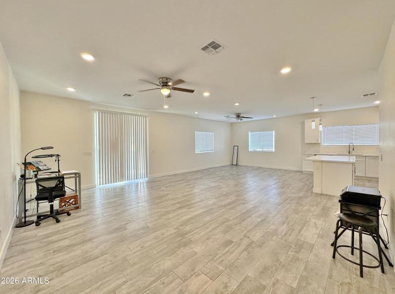 Great room from entry