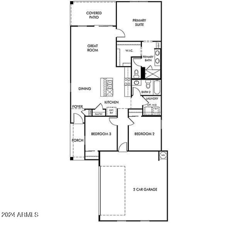 Floor Plan 2673 E Aguayo Dr