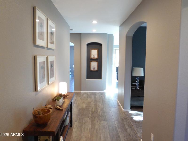 view from front door