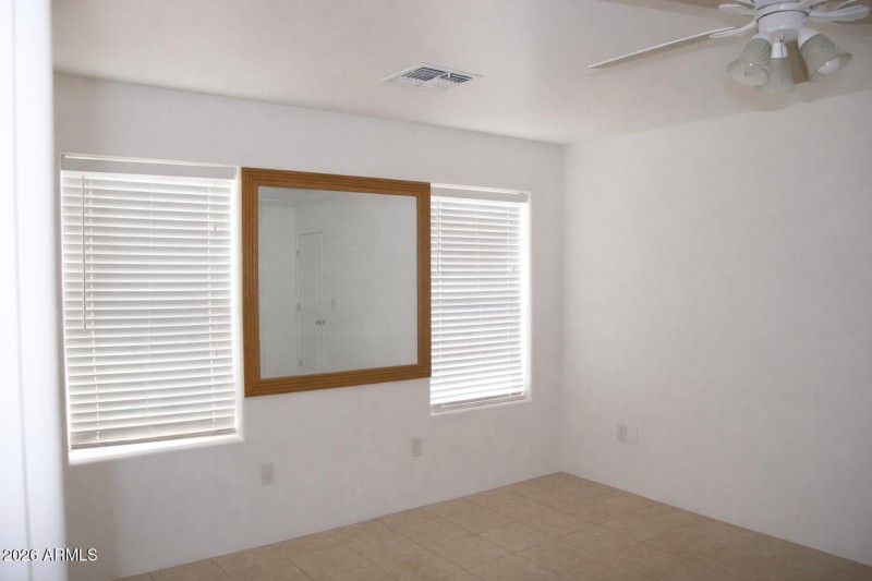 Primary from bathroom