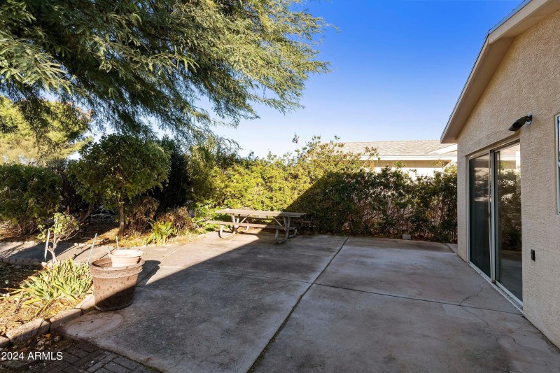 Patio Area off Primary Bedroom