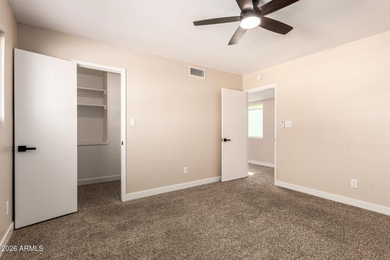 Bedroom 2 with walk in closet