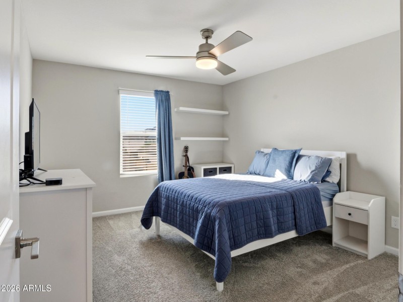 Upstairs Guest Bedroom | Ceiling Fan