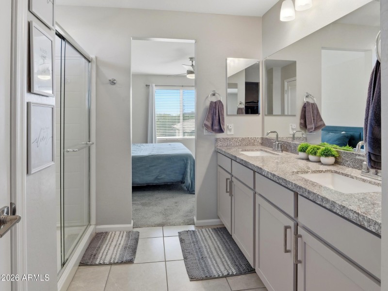 Primary Bath | Double Vanity