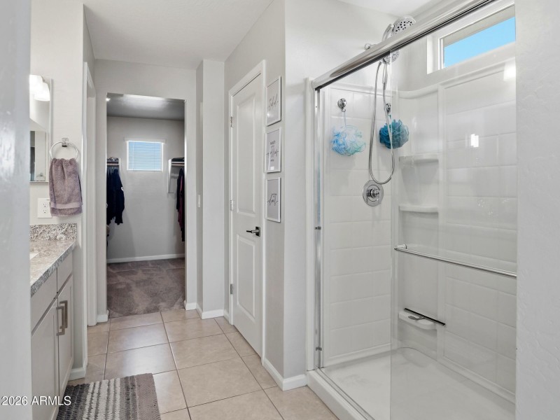 Walk-In Shower | Primary Bathroom