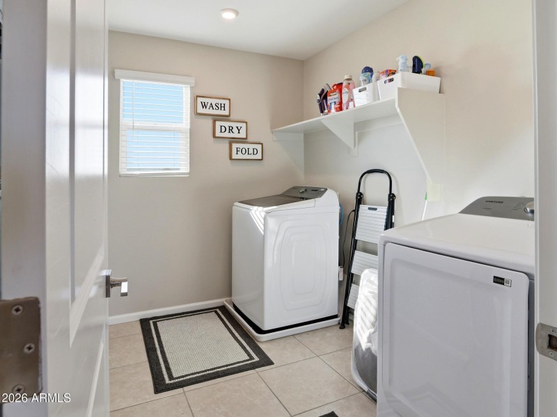 Upstairs Laundry | Storage Shelving