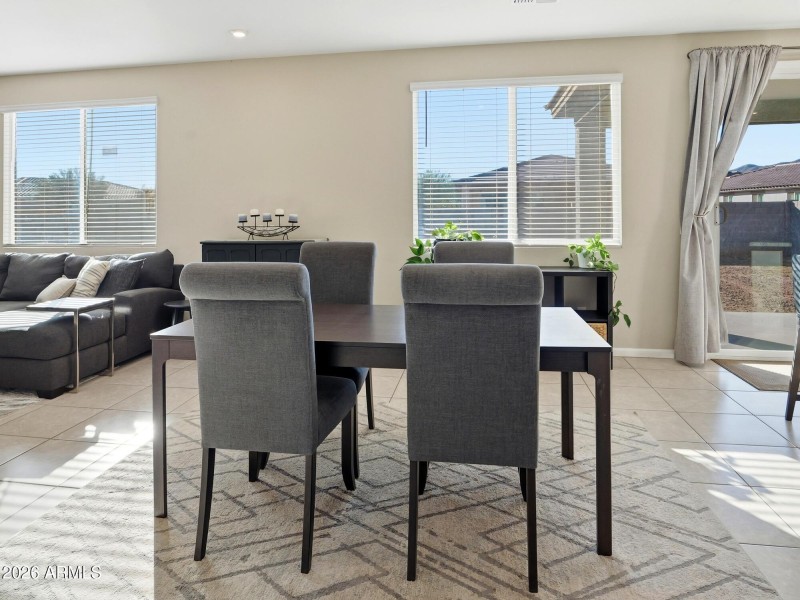 Dining Area | Backyard Access