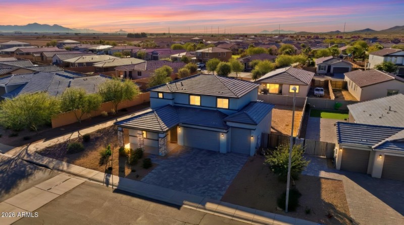 Twilight Aerial | Desert Views