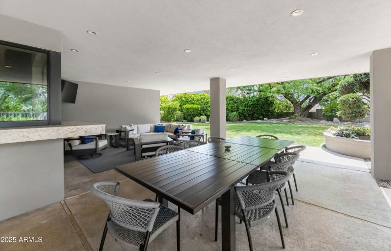 Covered Outdoor Dining