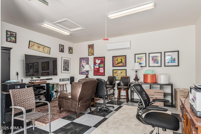 Mancave single car garage