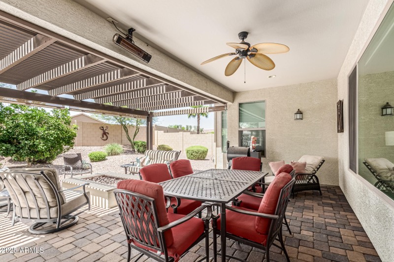 Covered Extended Patio