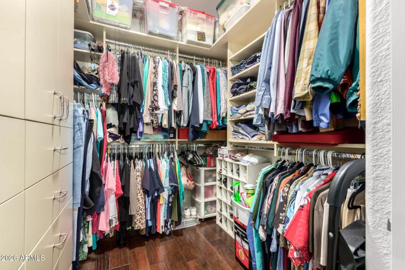 28 Primary Walk-in Closet