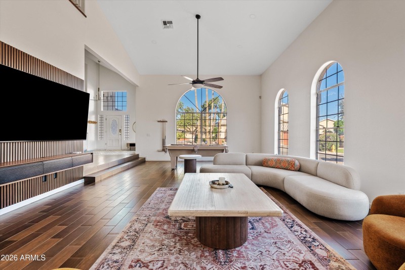 Custom arched windows